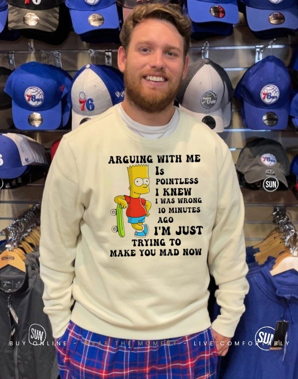 Simpsons Arguing with me is pointless I knew I’m just trying to make you mad now shirt
