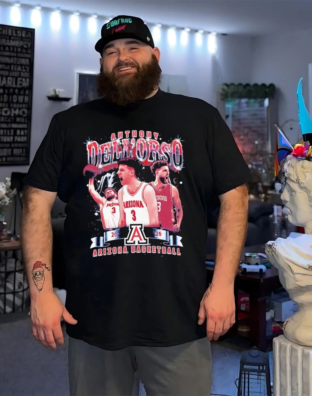 Anthony Dell’Orso Arizona Wildcats 90s vintage shirt