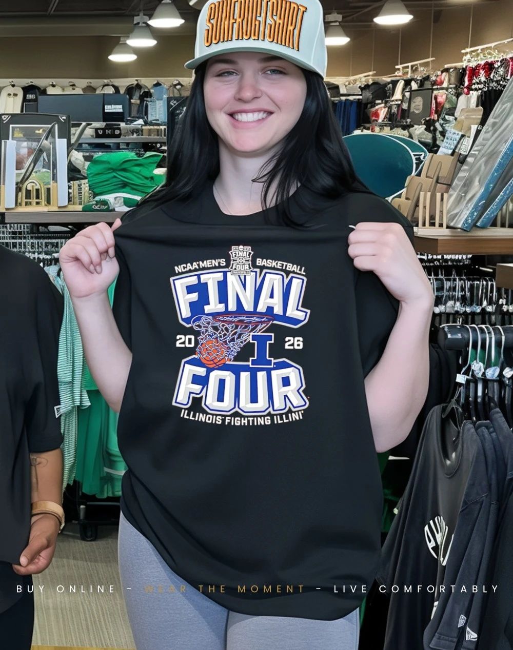 Illinois Fighting Illini 2026 Men’s Basketball Final Four Bound shirt