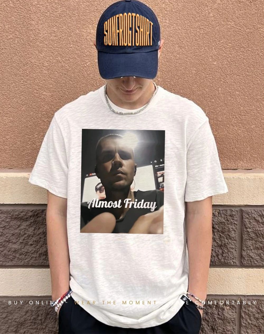 Almost Friday Coachella Justin shirt