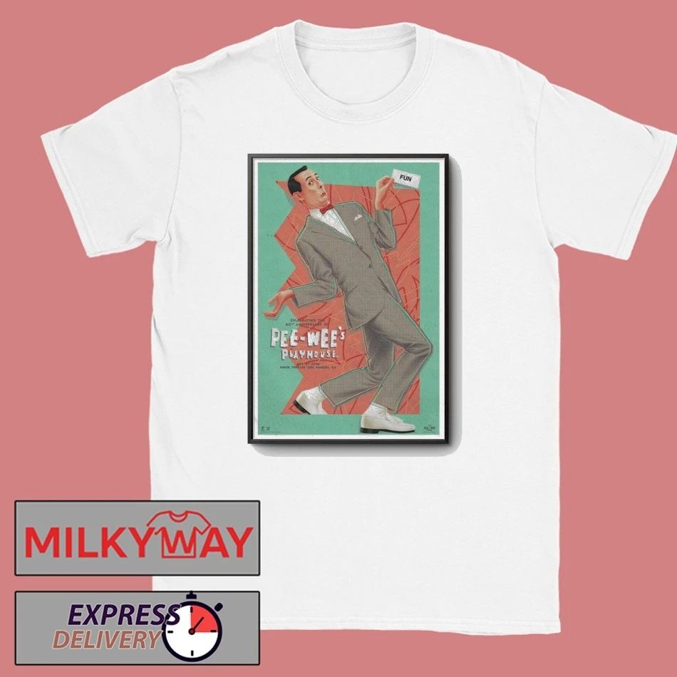 POSTER Pee-wee’s Playhouse Tour May 04 2026 Los Angeles, CA shirt