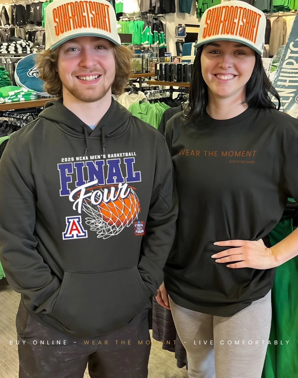 Arizona Wildcats 2026 NCAA Men’s Basketball Tournament Final Four Bound shirt
