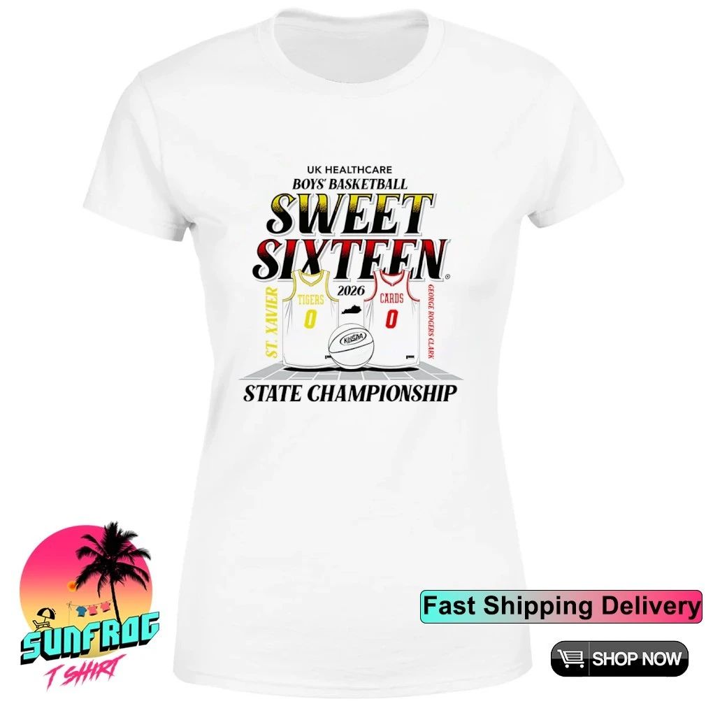 St Xavier vs George Rogers Clark 2026 KHSAA Boys Basketball Sweet 16 H2H State Championships shirt