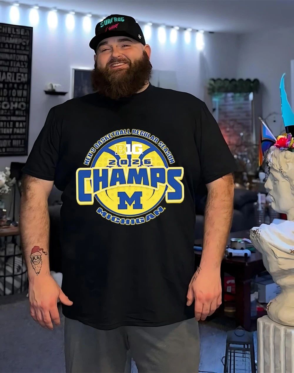 Michigan Wolverines 2026 Big Ten Men’s Basketball Regular Season Champions shirt