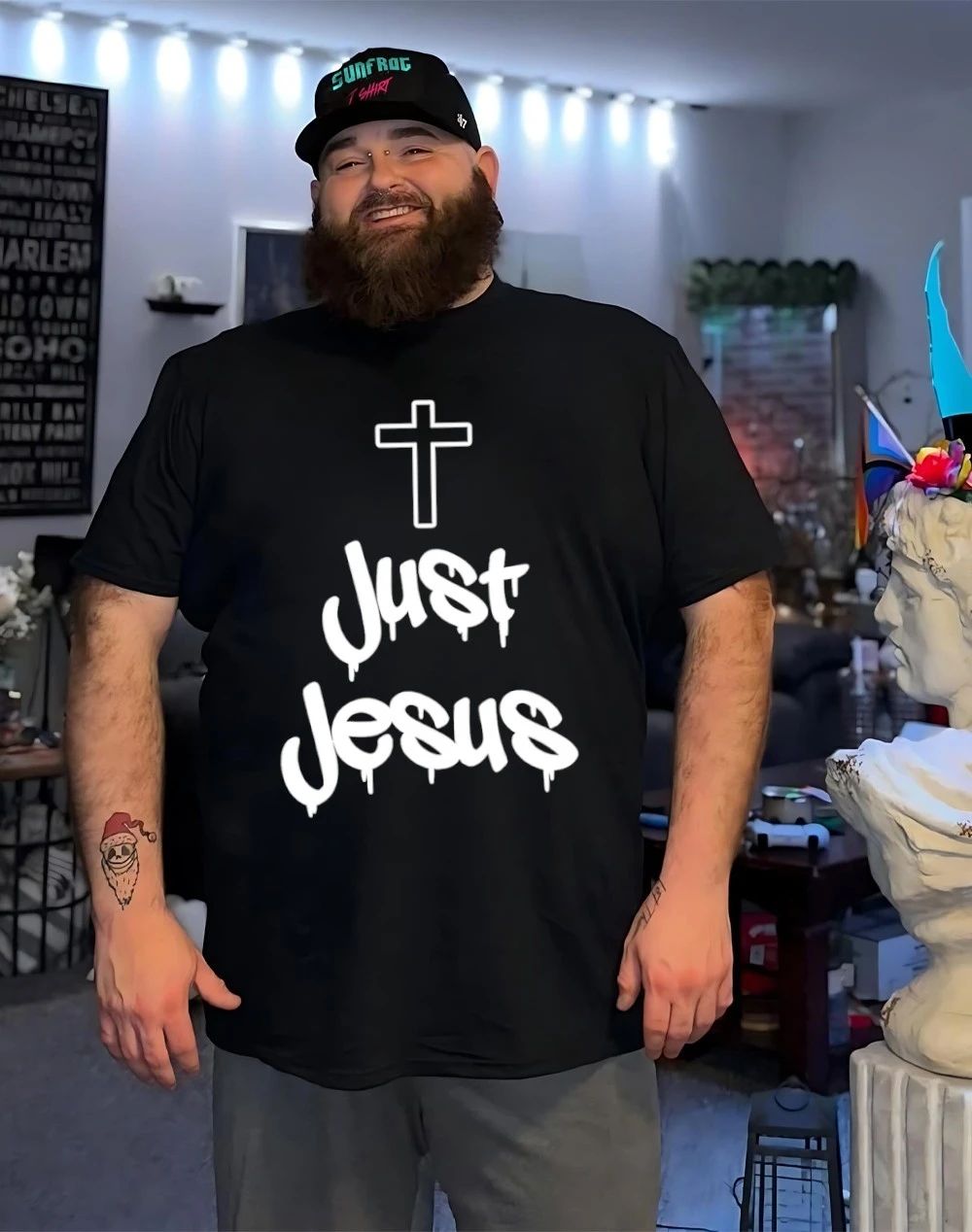 Charles Kiely Just Jesus shirt