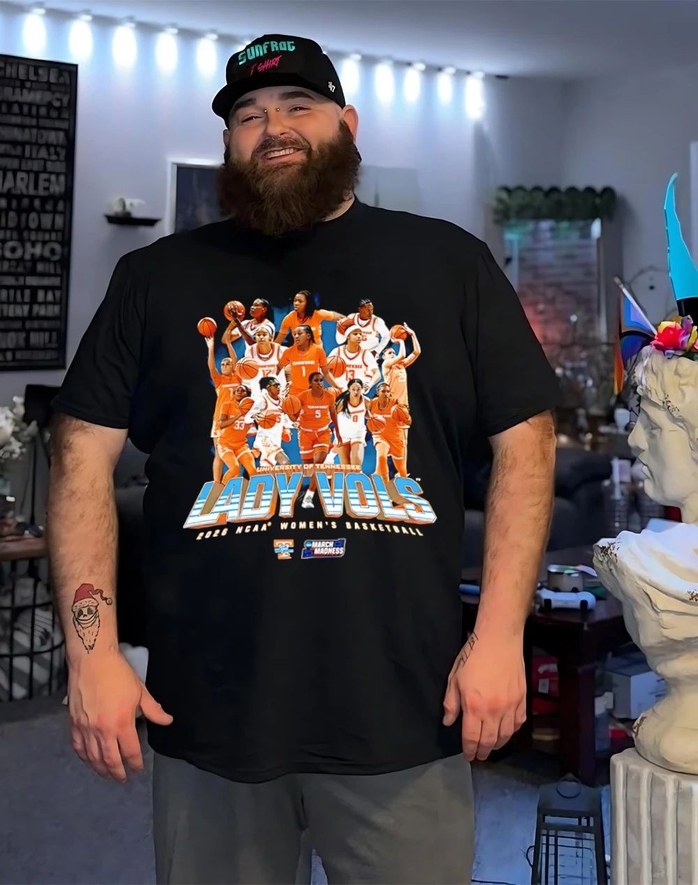 Tennessee Women’s Basketball NCAA March Madness 2026 Team Collage shirt