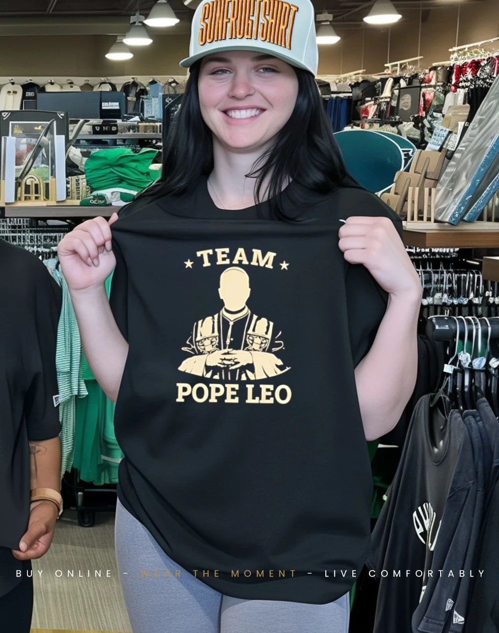 Team Pope Leo Catholic Religious History Graphic shirt