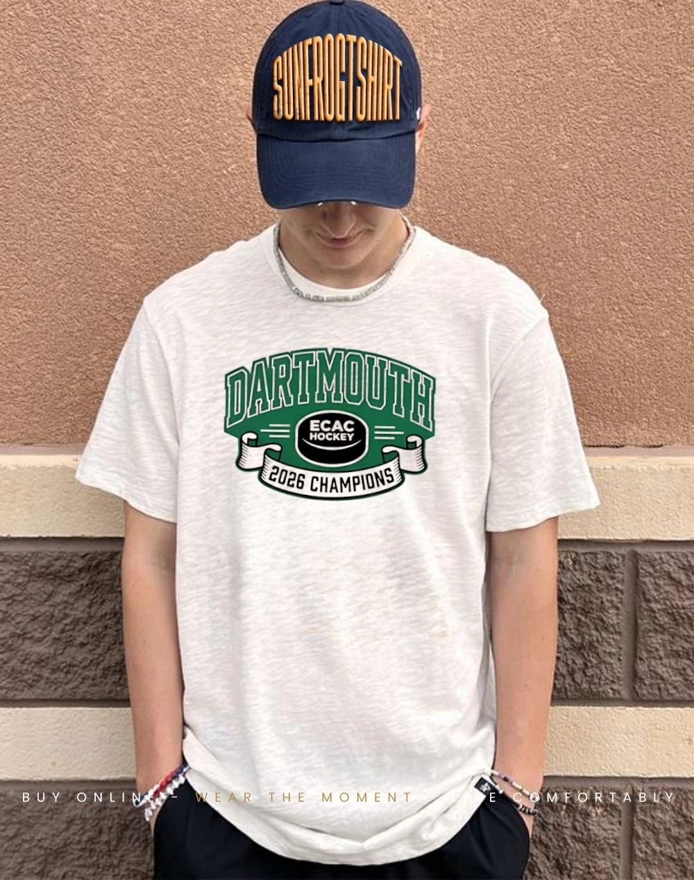 Dartmouth Big Green ECAC Hockey Champions 2026 vintage shirt