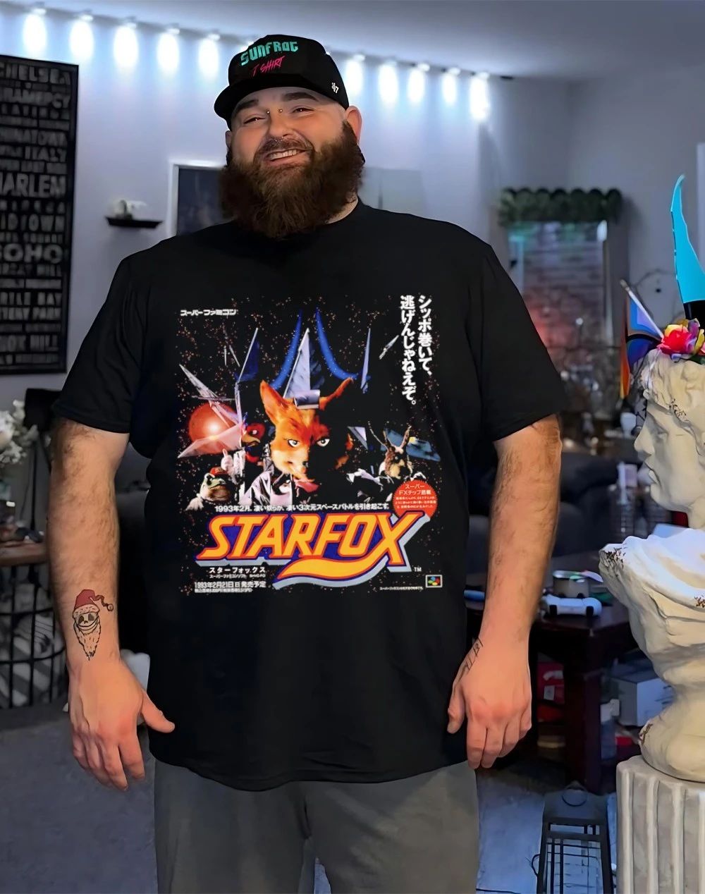 Star Fox McCloud February 1993 incredible 3D space battle shirt