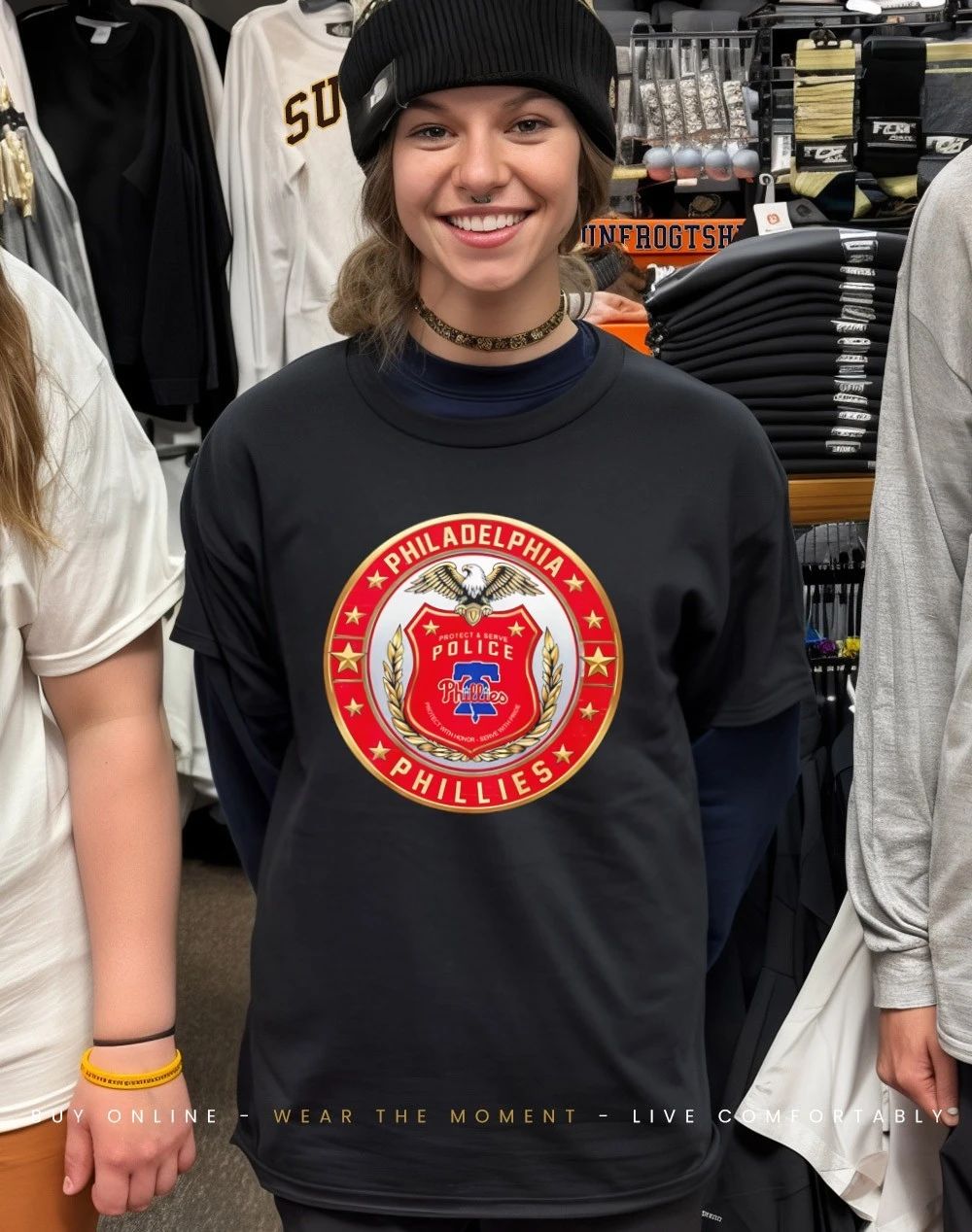 Philadelphia Phillies Police Pride logo shirt