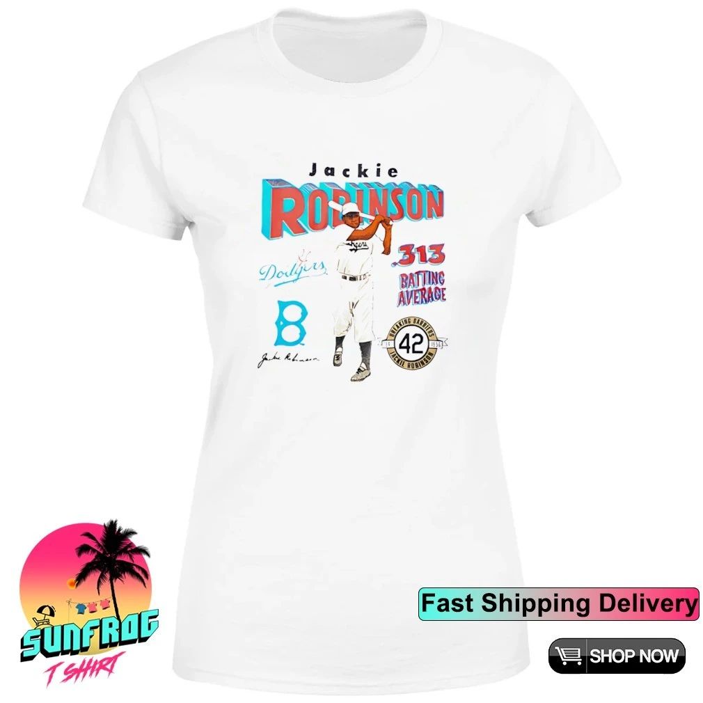 Jackie Robinson Breaking Barriers 42 shirt