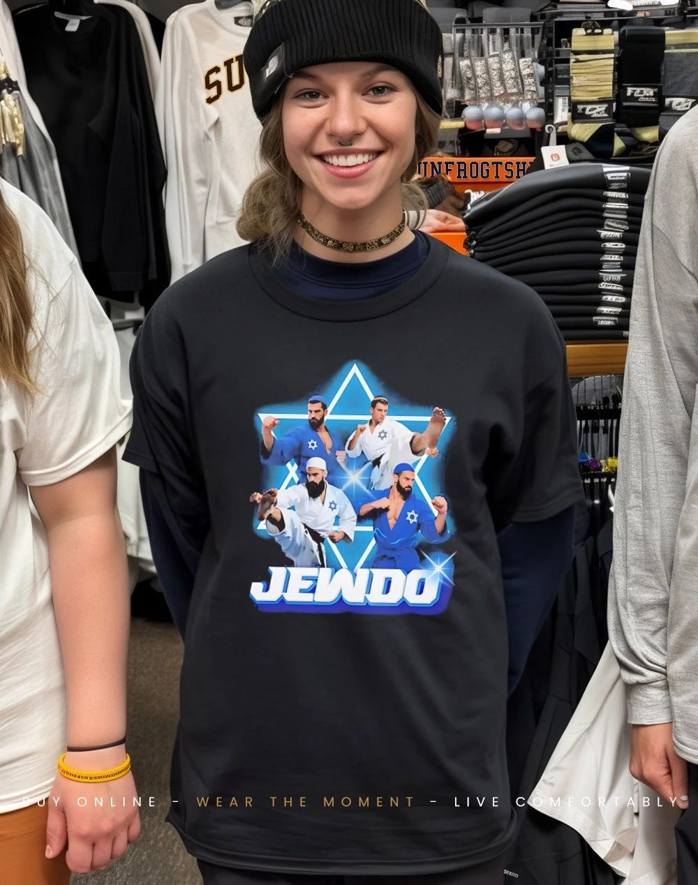 Jewish Taekwondo Jewdo shirt