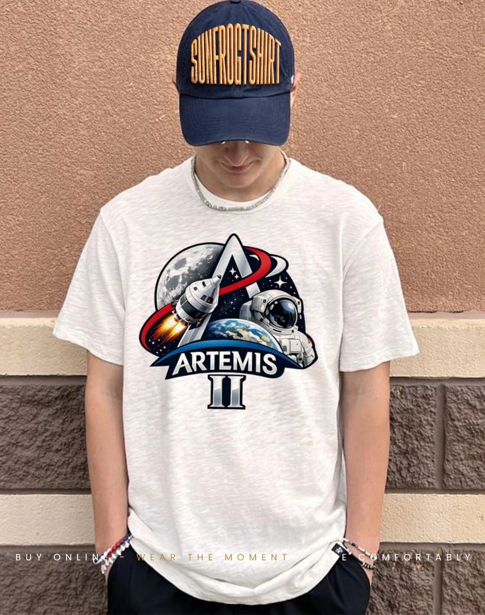 NASA Artemis II lunar exploration shirt