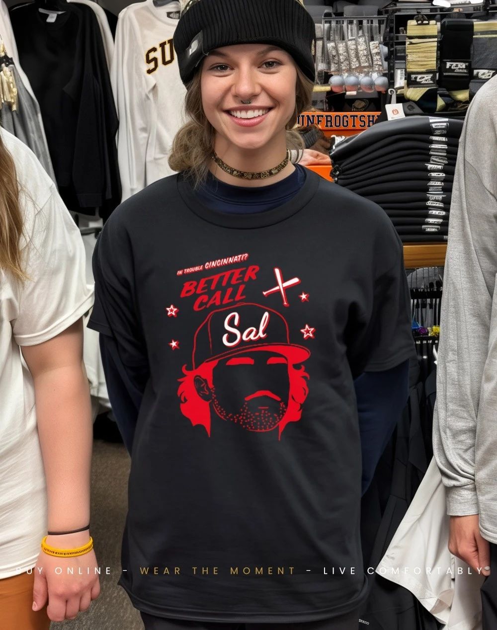 In trouble Cincinnati Reds better call Sal Stewart shirt