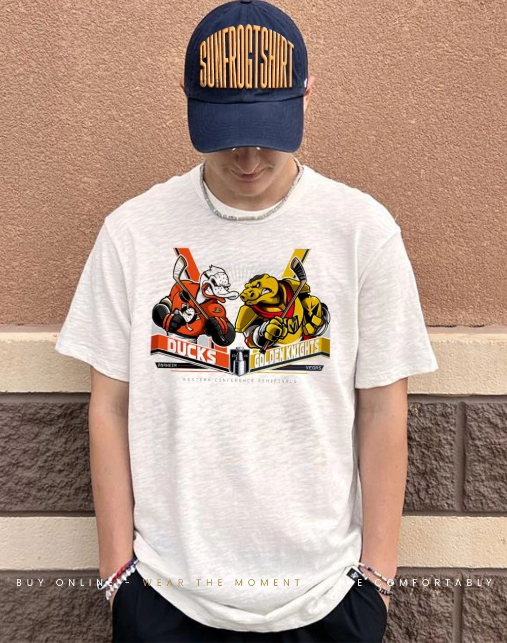 Anaheim Ducks vs Vegas Golden Knights 2026 NHL Western Conference Semifinals shirt