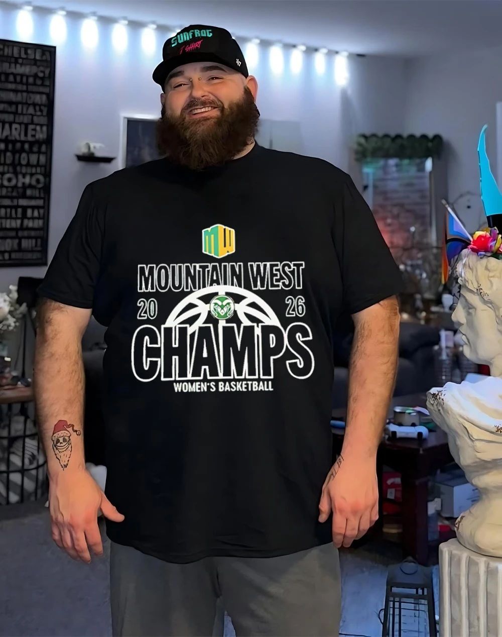 Colorado State Rams Women’s Basketball 2026 Mountain West Champions shirt