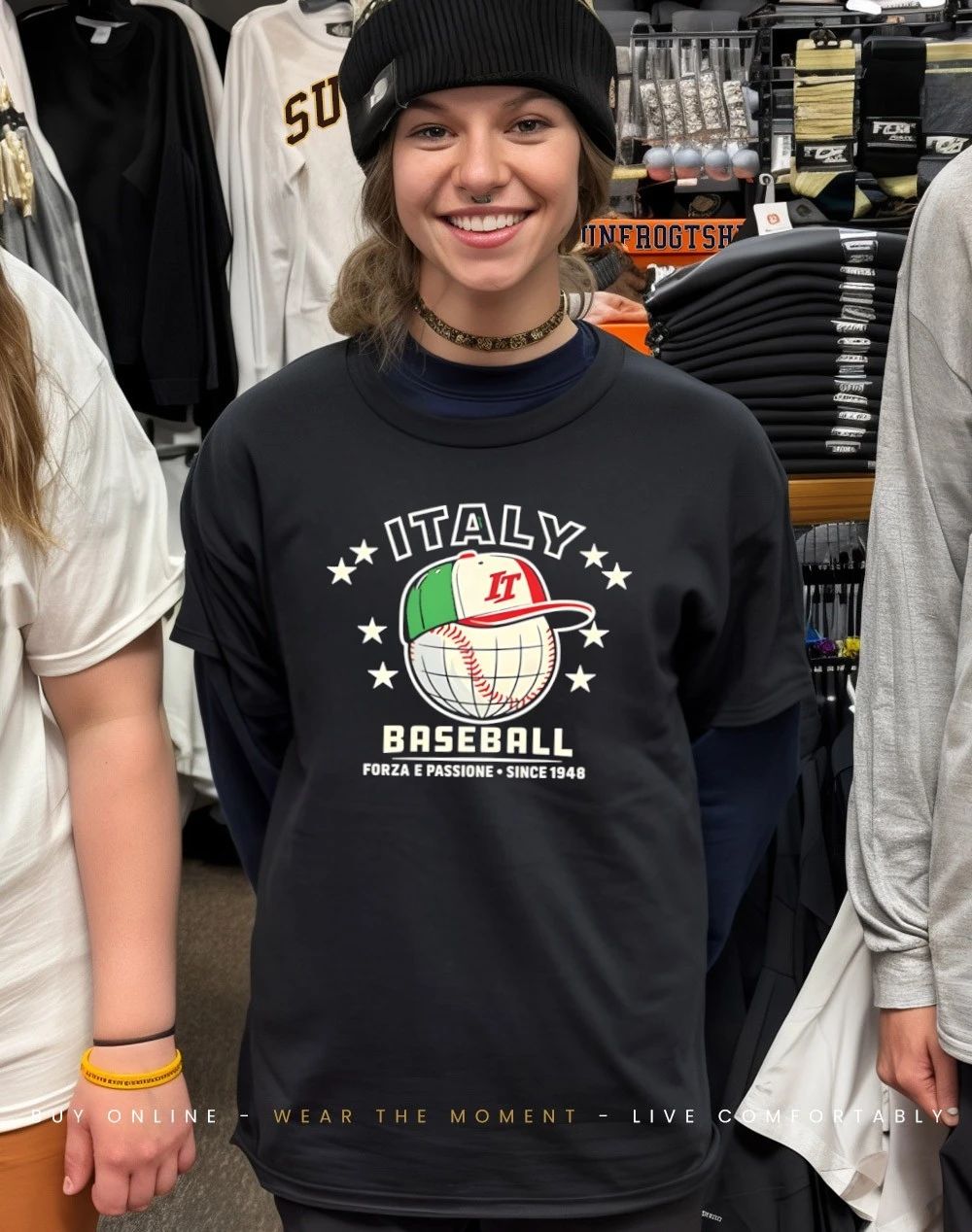 Forza Italia Baseball Forza E Passione Since 1948 Shirt