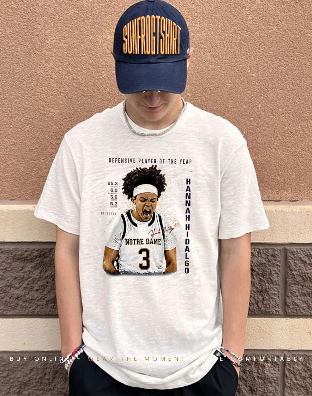 Hannah Hidalgo 2026 Defensive Player of the Year shirt
