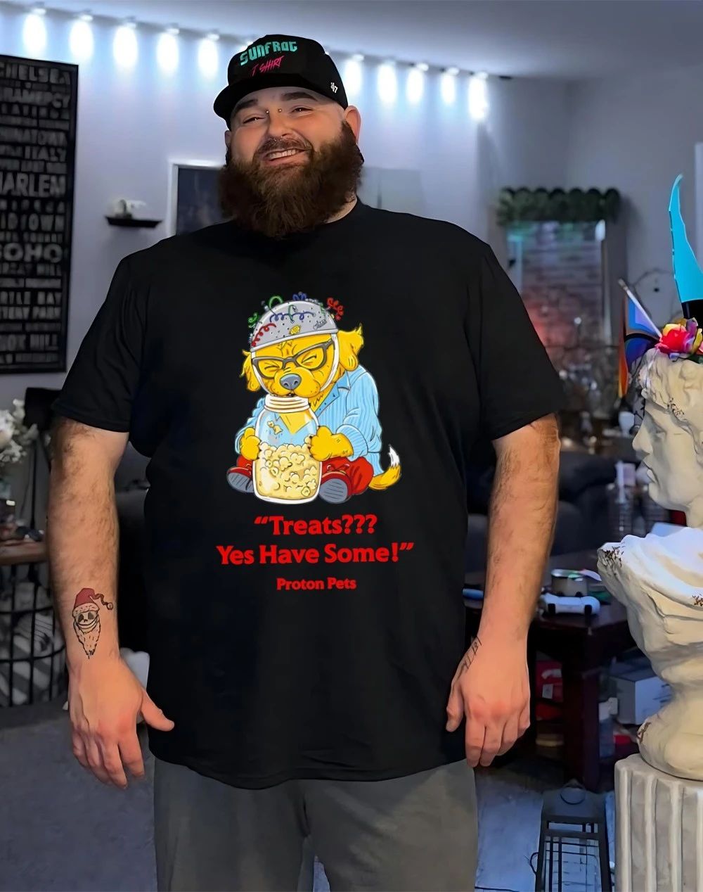 Treats yes have some Proton Pets dog funny shirt