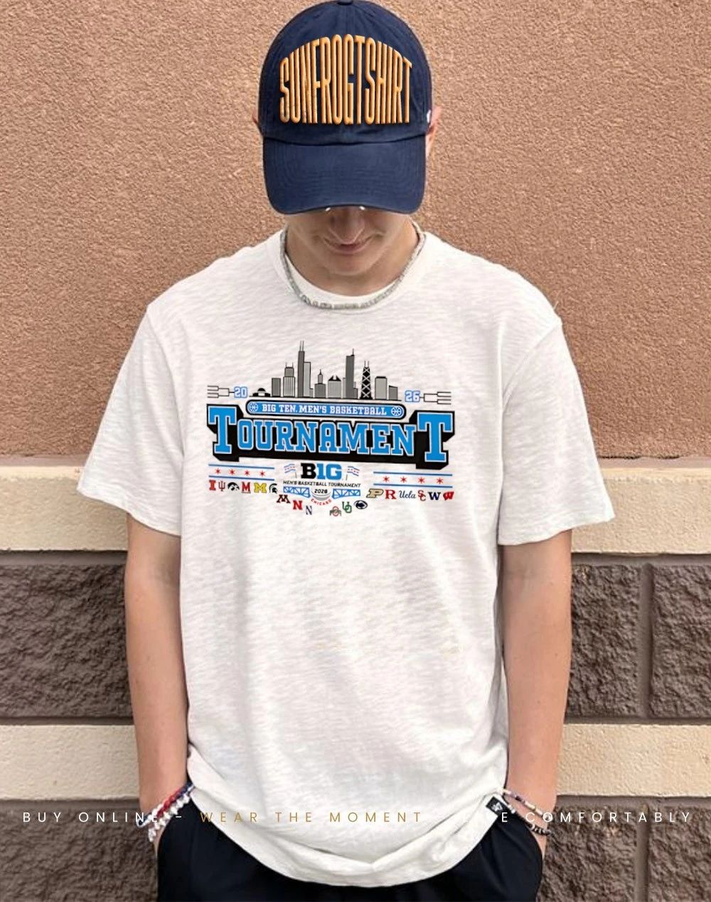 Big Ten 2026 Big Ten Men’s Basketball Tournament Skyline shirt