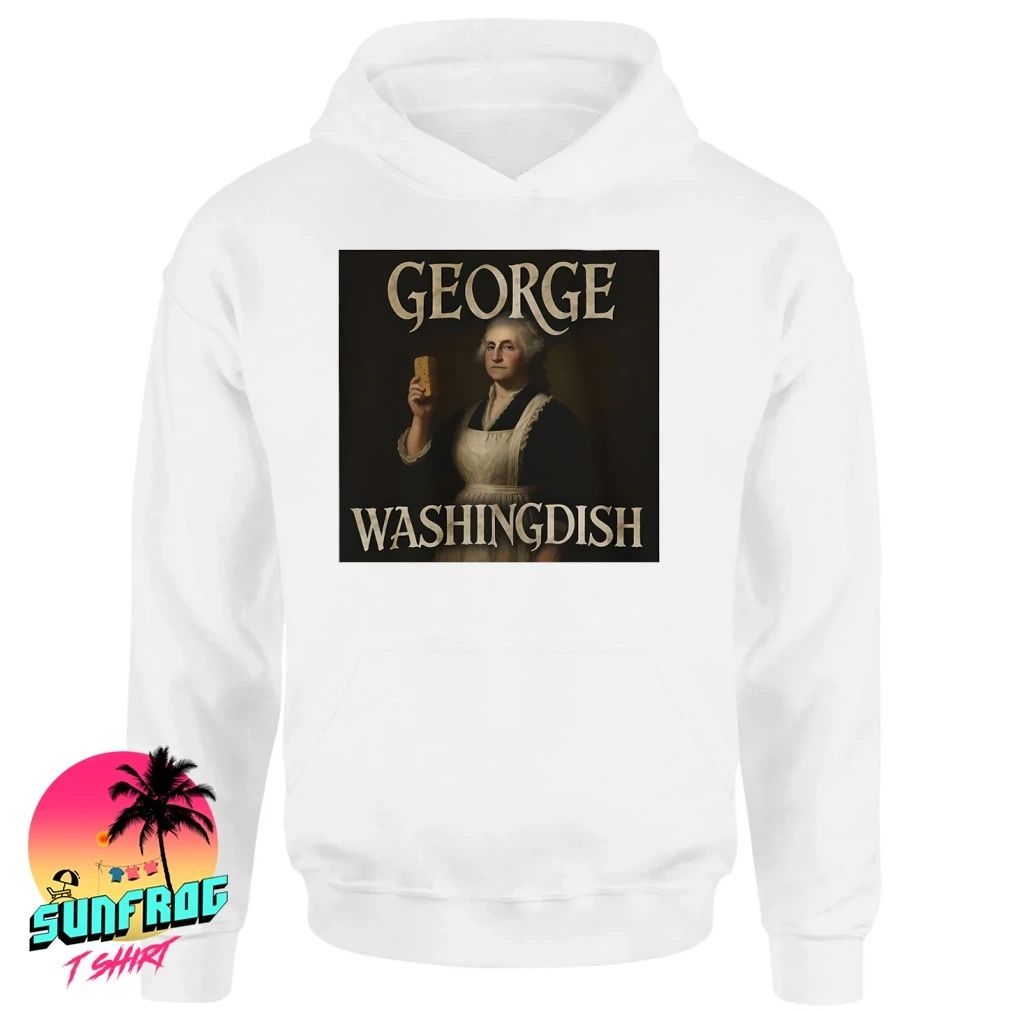 George Washindish George Washington parody shirt