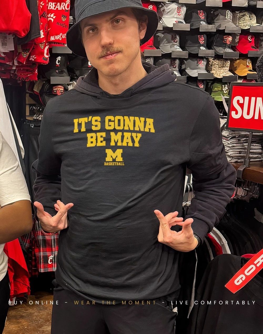 Michigan Basketball It’s Gonna Be May logo shirt