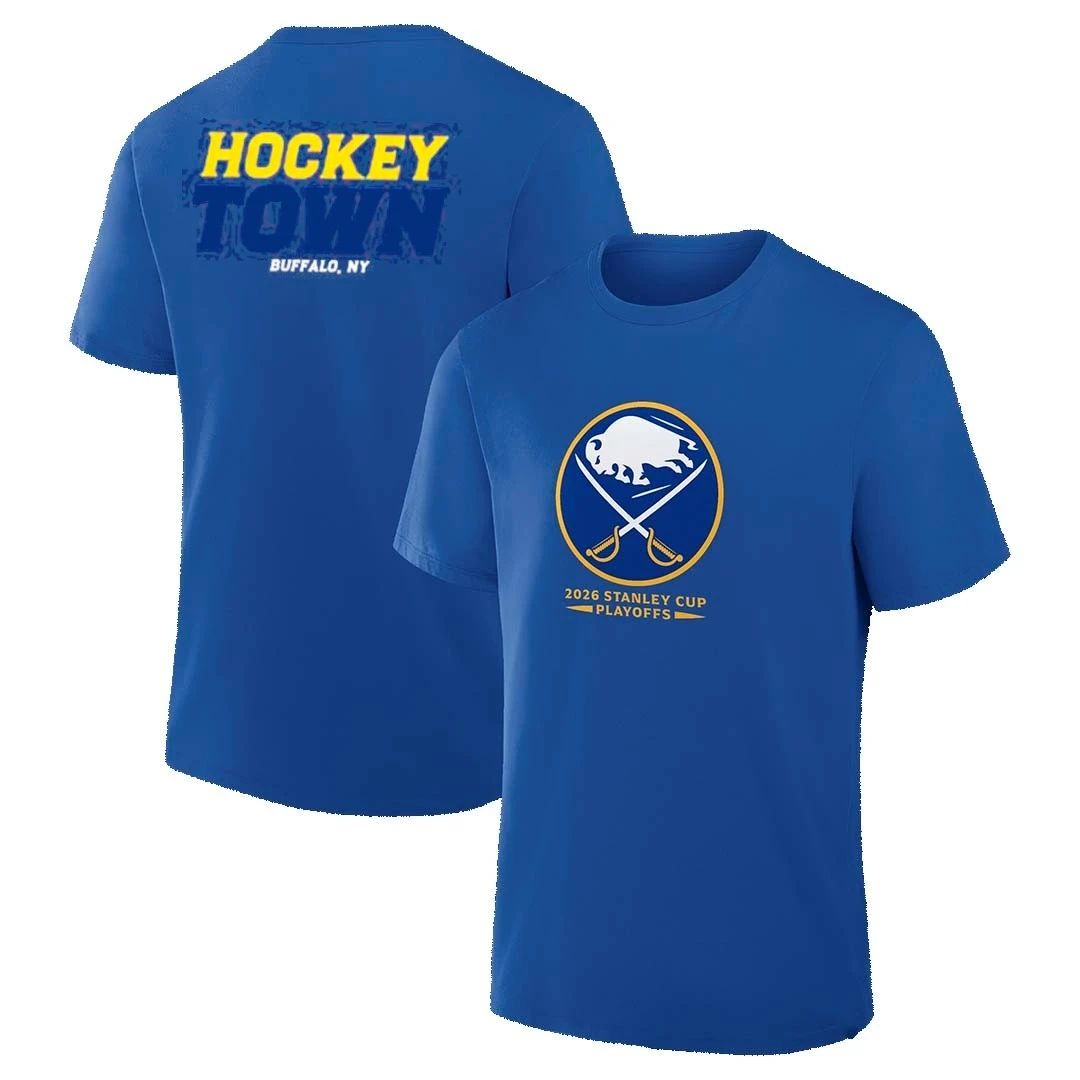 Buffalo Sabres Hockey Town front and back shirt