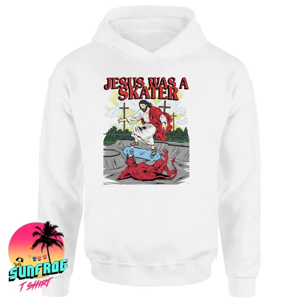 Jesus Was a Skater graphic shirt