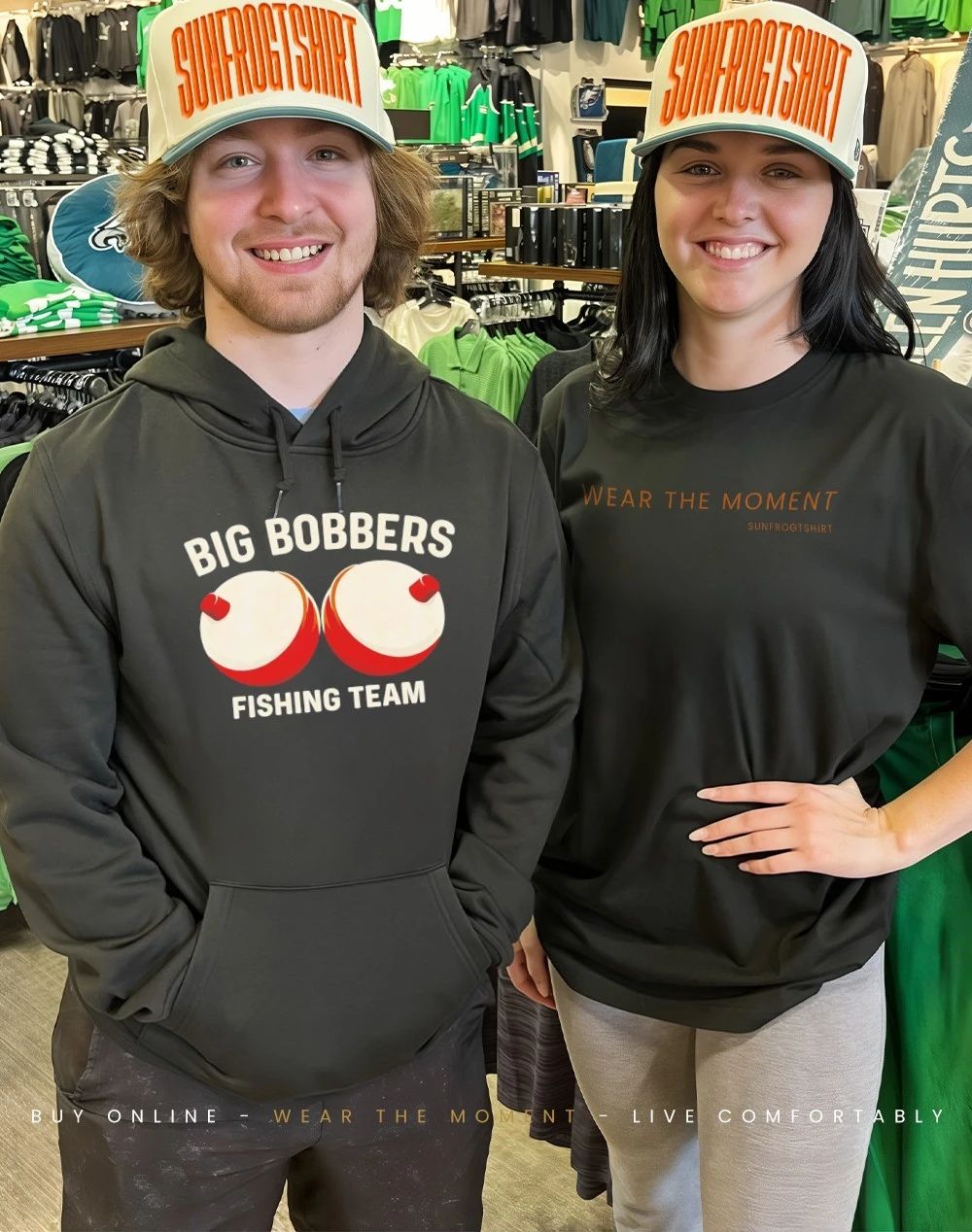 Big bobbers fishing team funny shirt