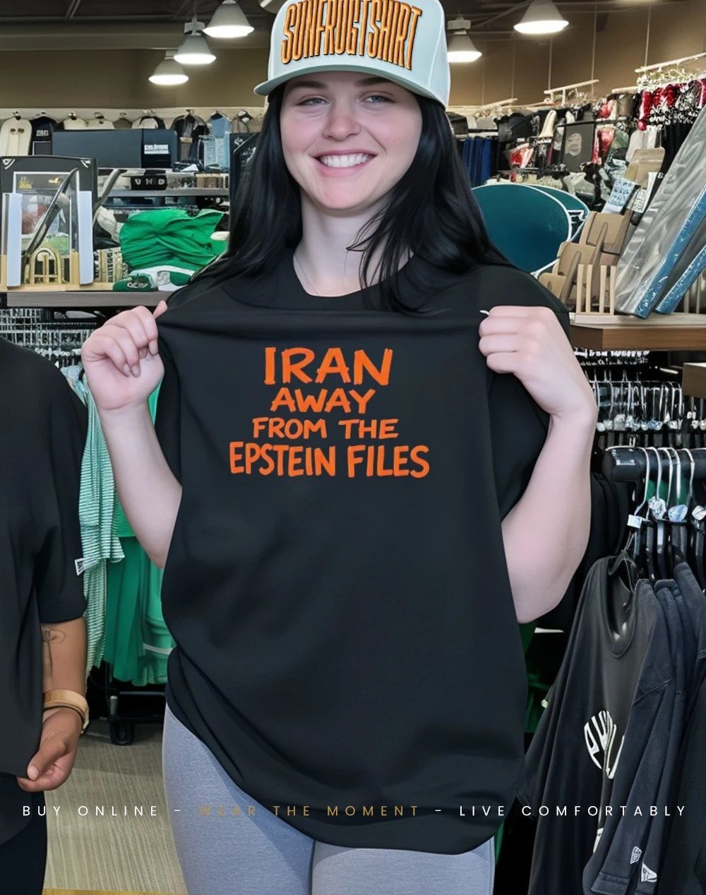 Iran away from the Epstein Files shirt