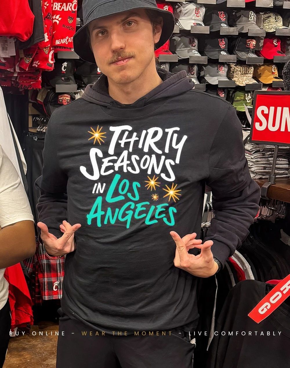 Los Angeles Sparks Thirty Seasons in LA Script shirt