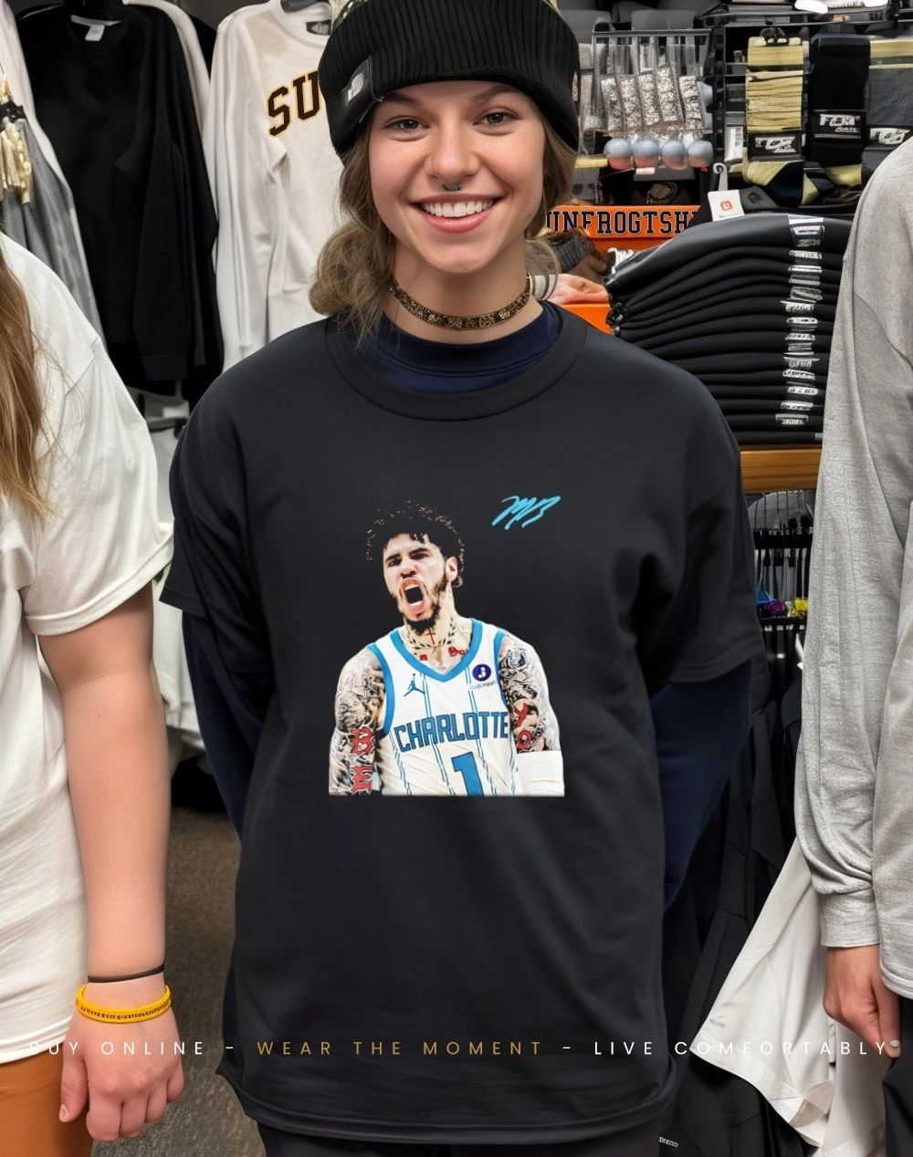 Lamelo Ball Charlotte Hornets graphic signature 2026 shirt
