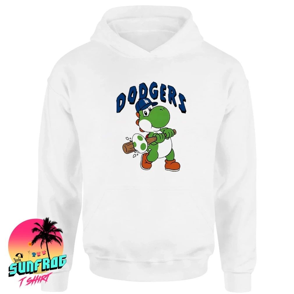 LA Dodgers Yoshi Baseball Egg Shirt