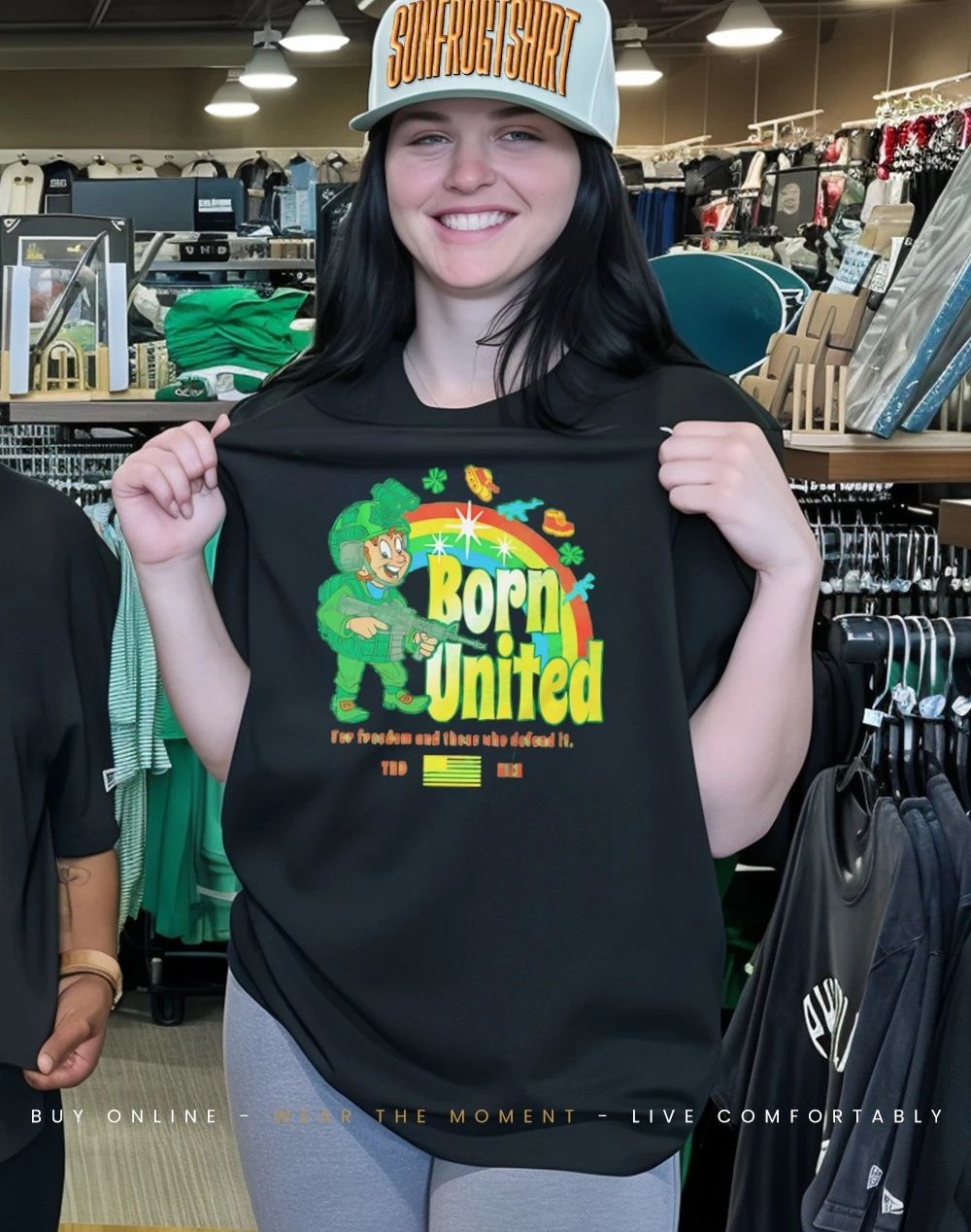 Born United Feelin’ Lucky St. Patrick’s Day shirt
