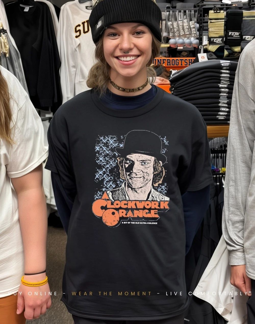 Alex DeLarge A Clockwork Orange a bit of the old ultra-violence shirt