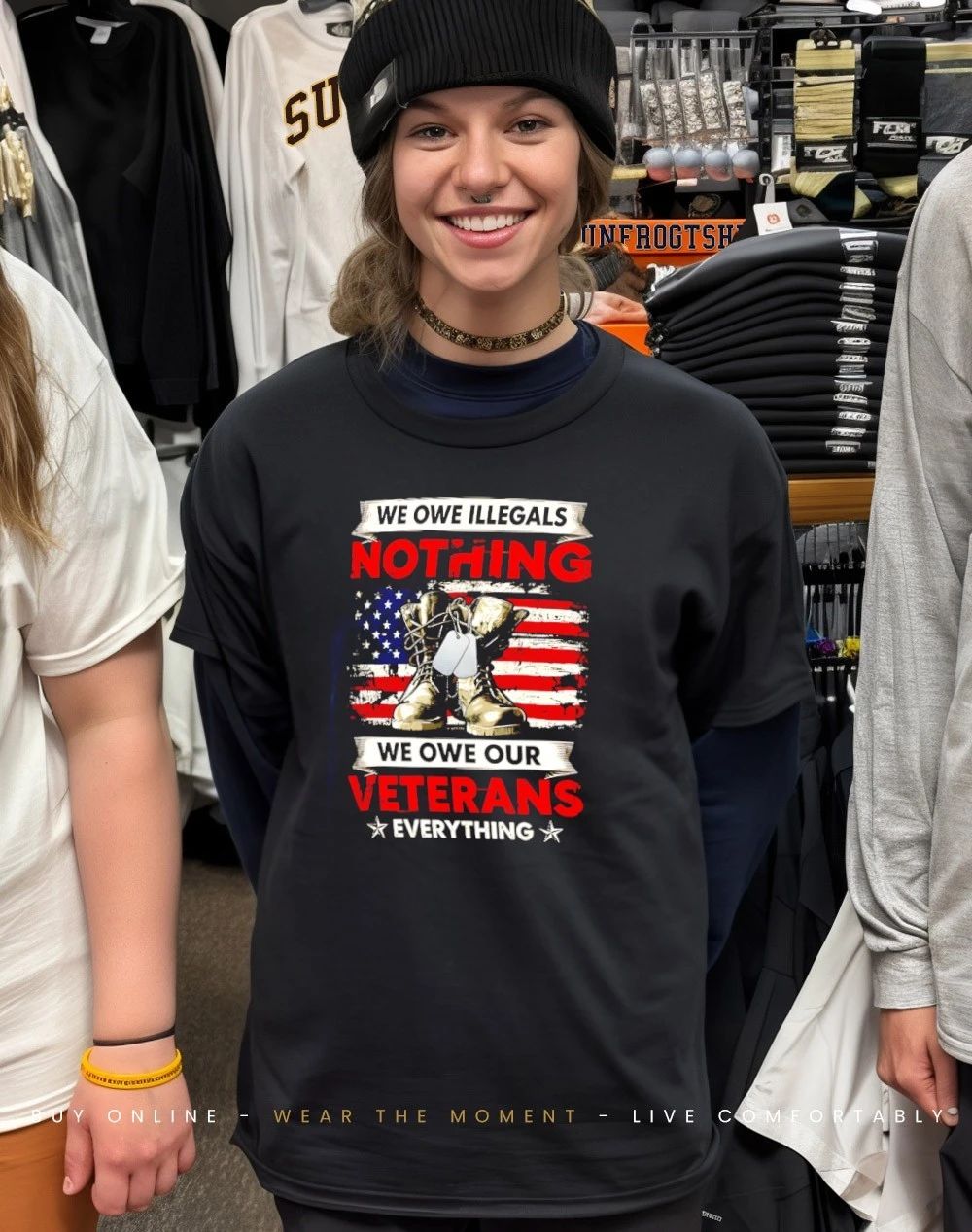 We owe our veterans everything vintage ’26 shirt