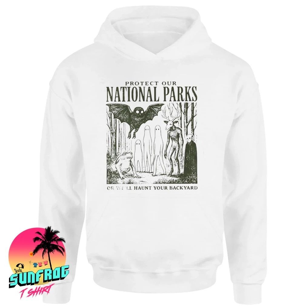 Folk Horror National Park or we’ll haunt your backyard shirt