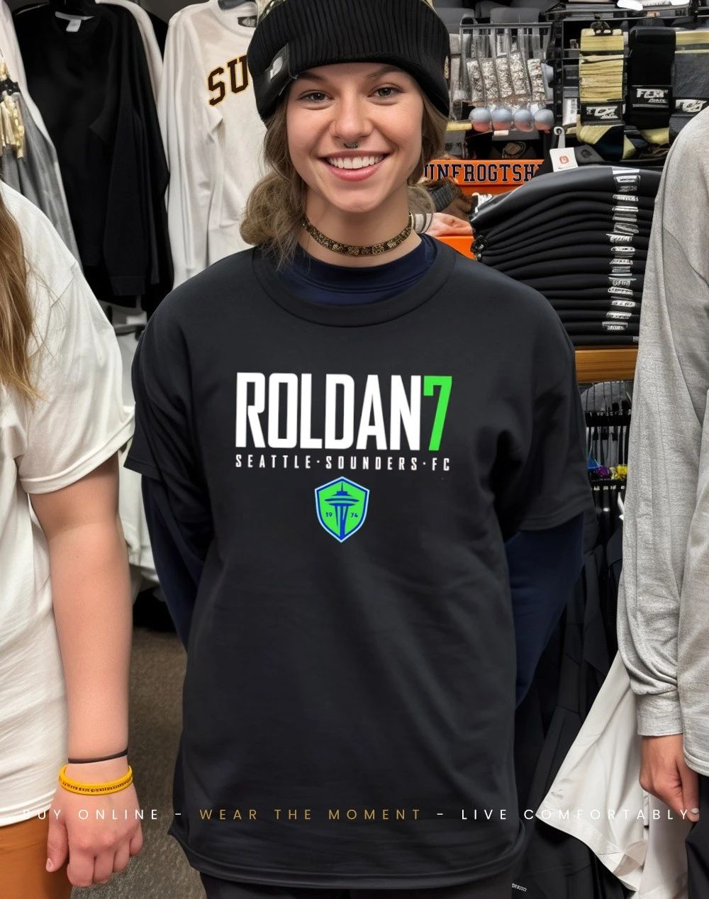 Cristian Roldan Seattle Sounders FC Elite shirt