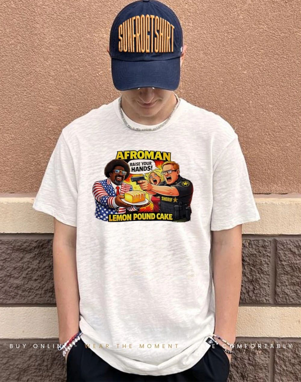Afroman Lemon Pound Cake Free Speech funny shirt