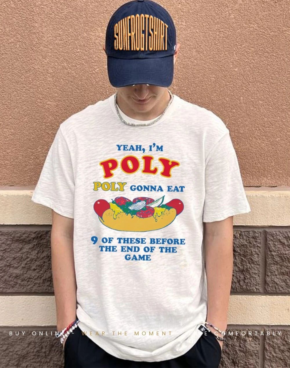 Yeah I’m Poly Poly Gonna Eat 9 Of These Before The End Of The Game shirt