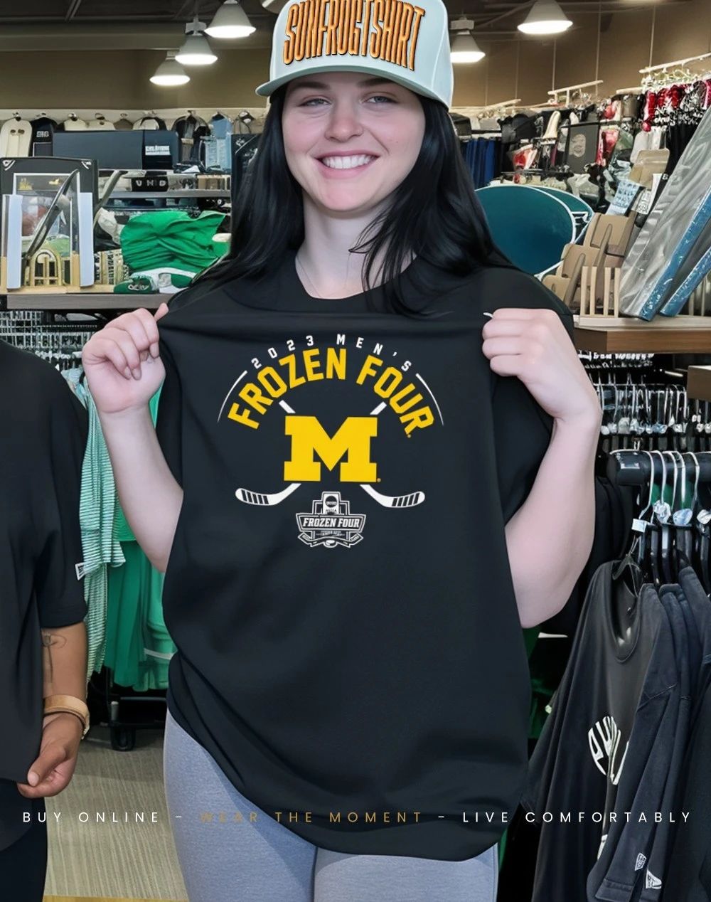 Michigan Men’s Hockey 2026 Frozen Four shirt