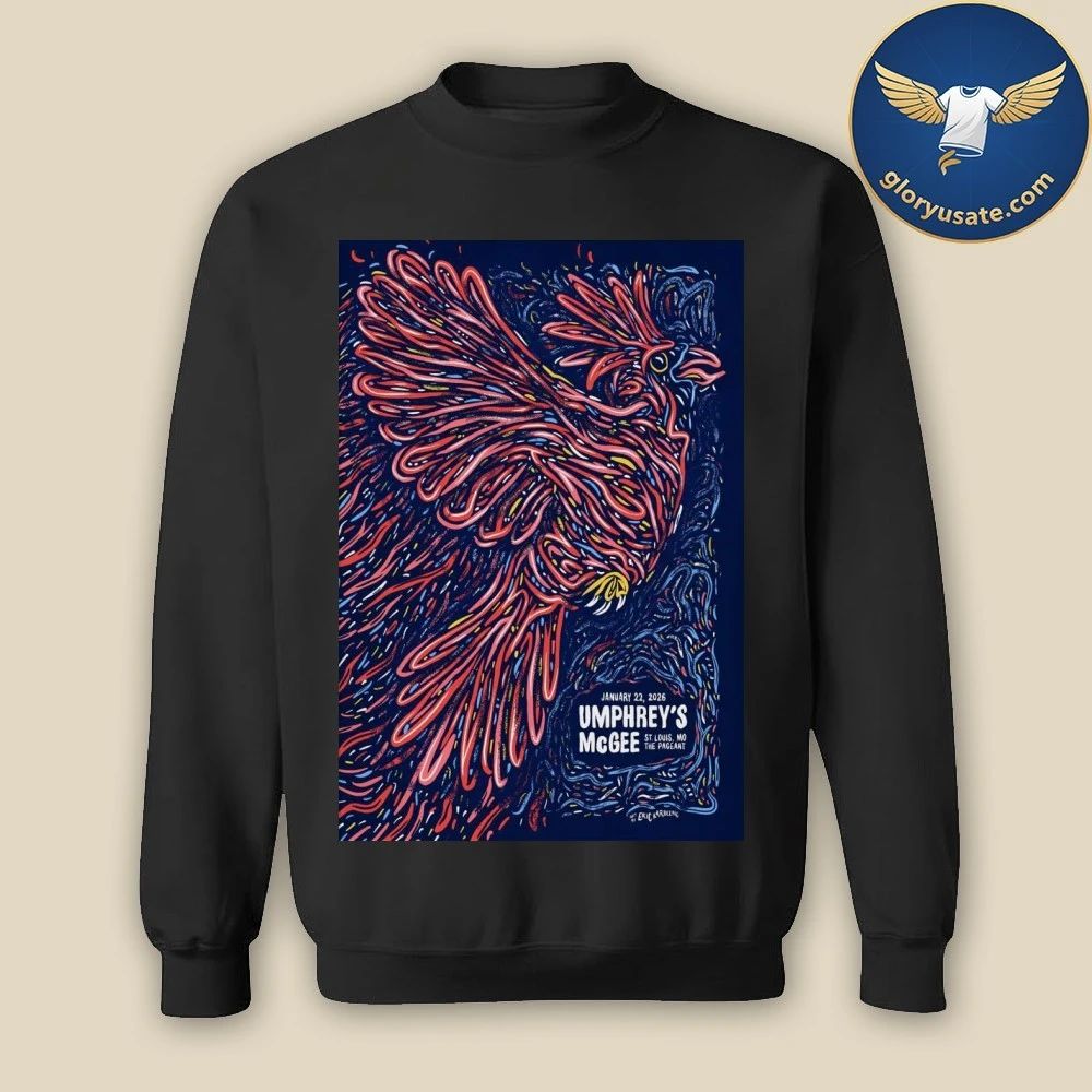 Umphrey’s McGee Jan 22 2026 The Pageant in St. Louis MO Poster Shirt