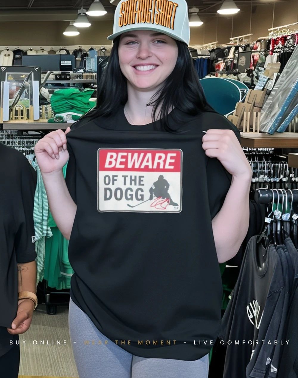 Nathan Mackinnon Beware Of The Dogg Sign Shirt