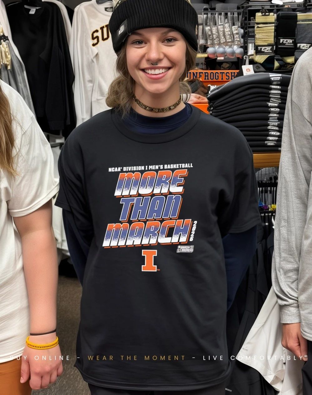 Illinois Fighting Illini 2026 March Madness NCAA Division I Men’s Baksetball More Than March shirt