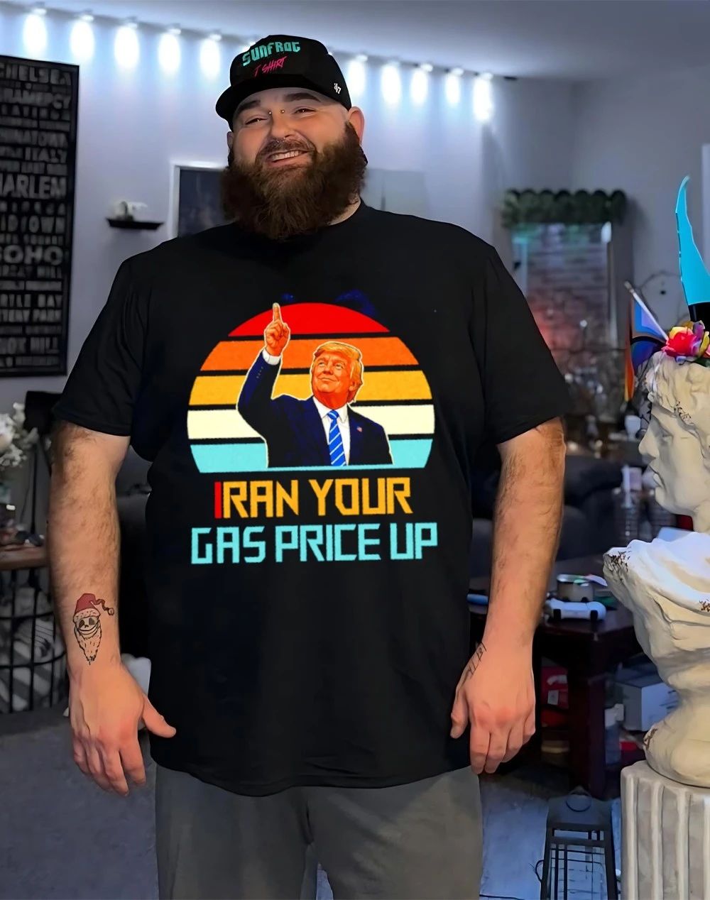 Iran your gas price up Trump vintage shirt