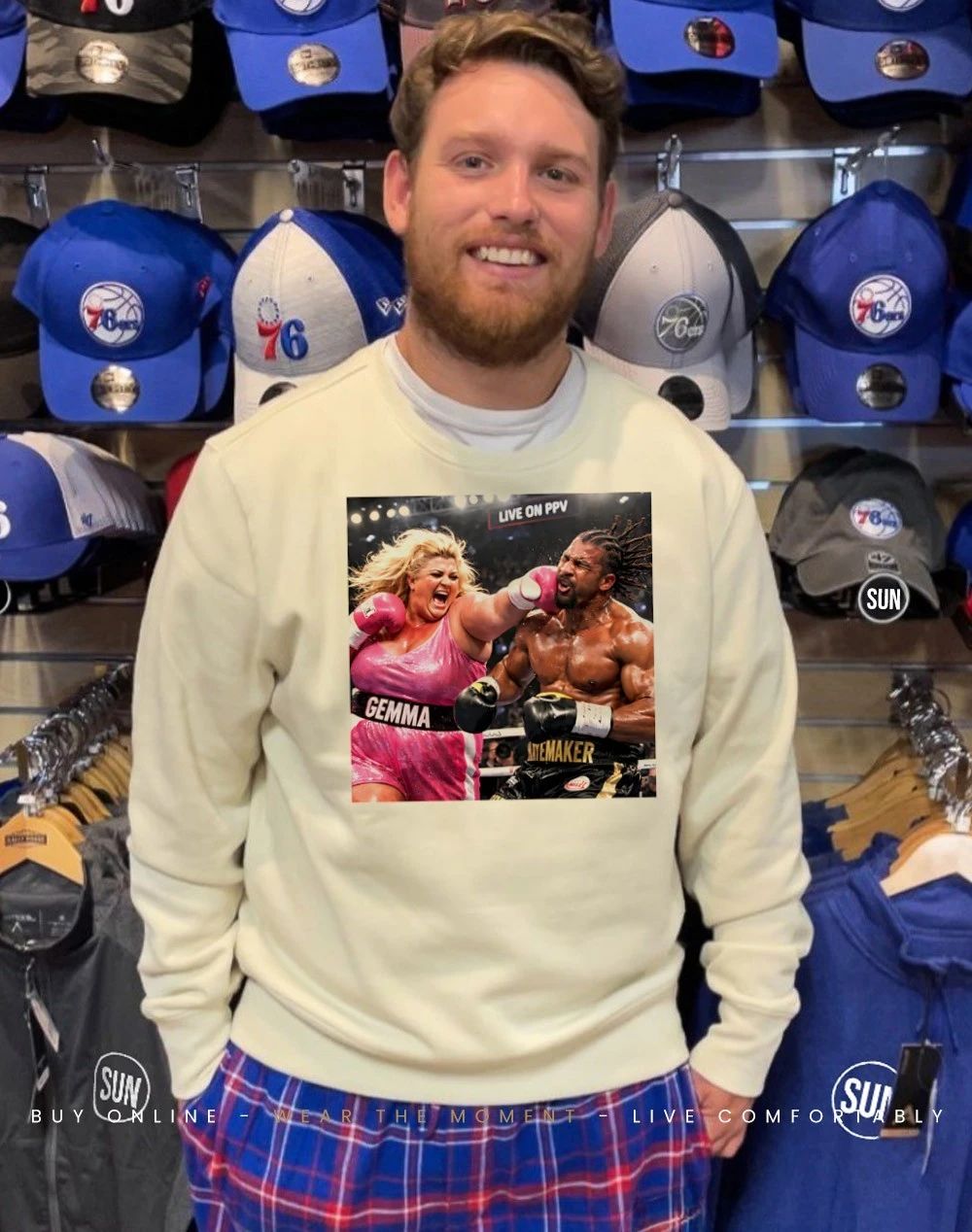 Gemma Collins vs David Haye I’m a Celebrity shirt