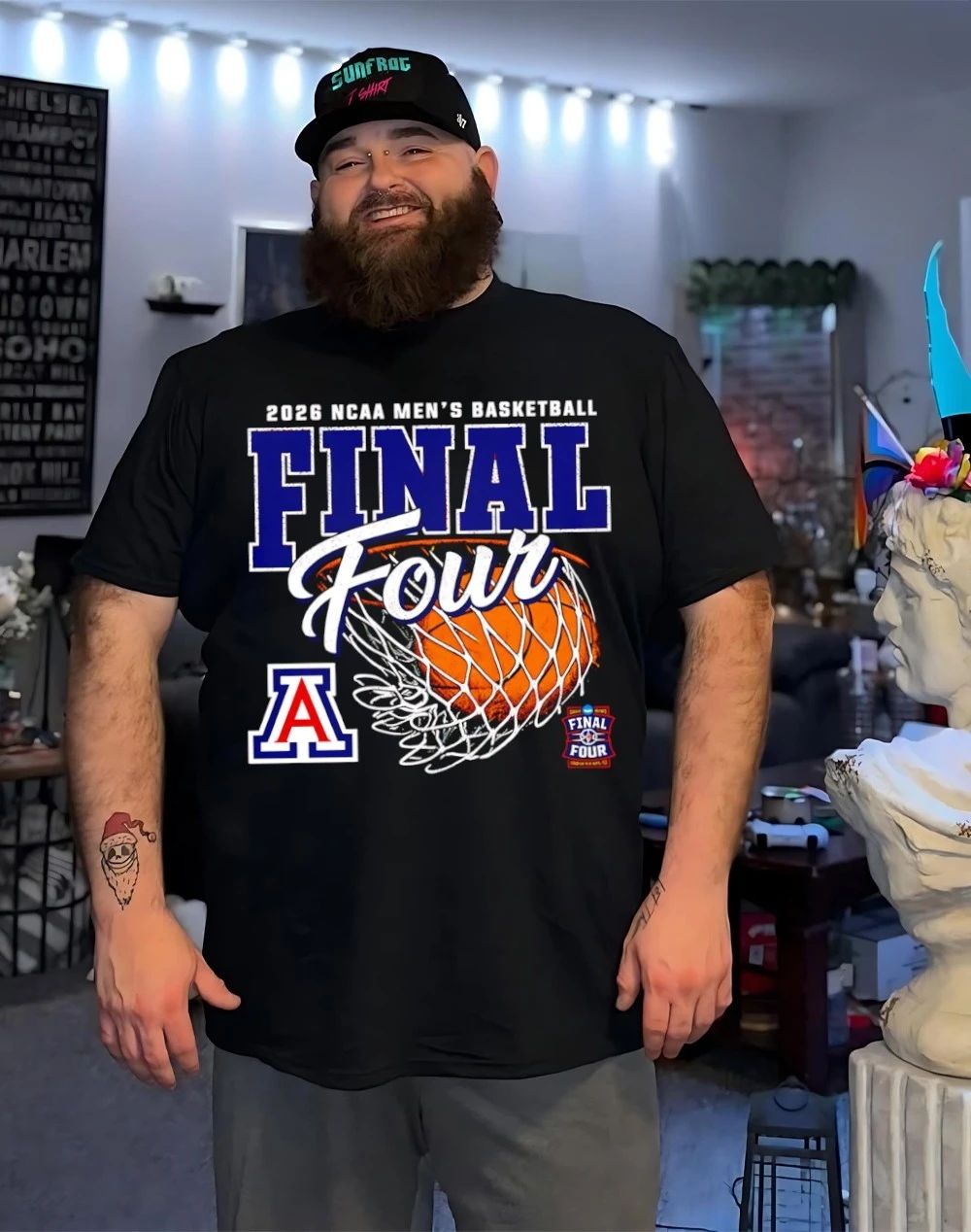 Arizona Wildcats 2026 NCAA Men’s Basketball Tournament Final Four Bound shirt