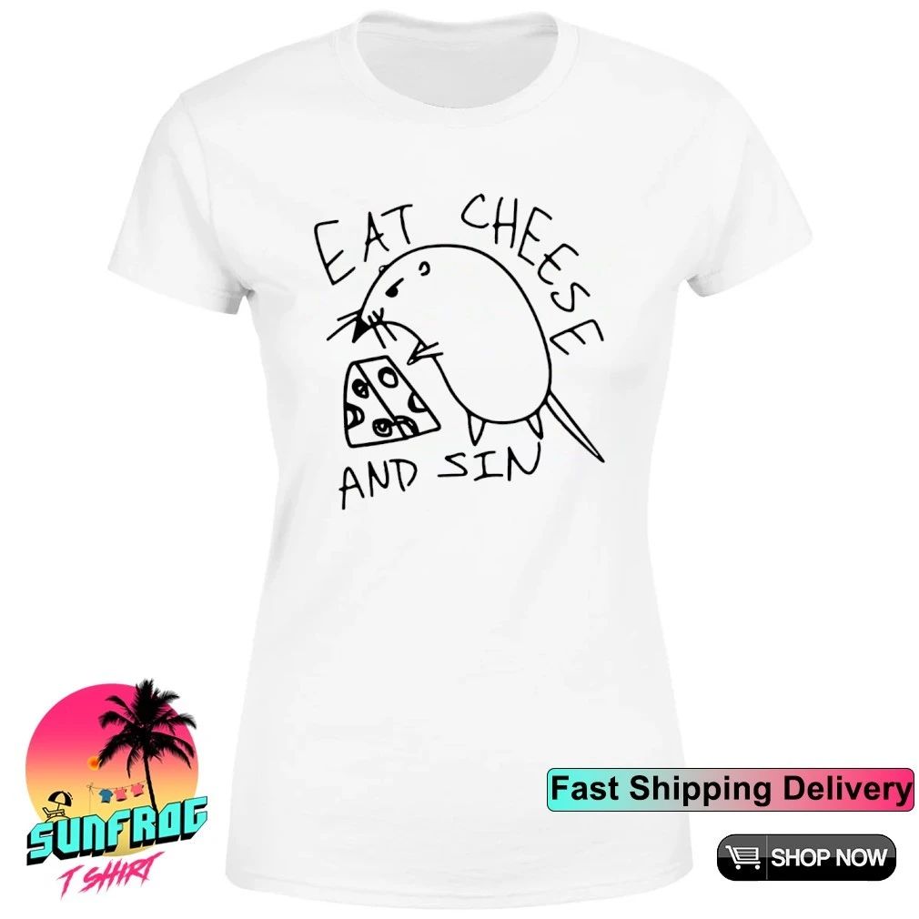Rat eat cheese and sin shirt