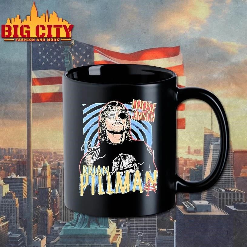 Funny Brian Pillman Loose Cannon Signature Vintage Shirt