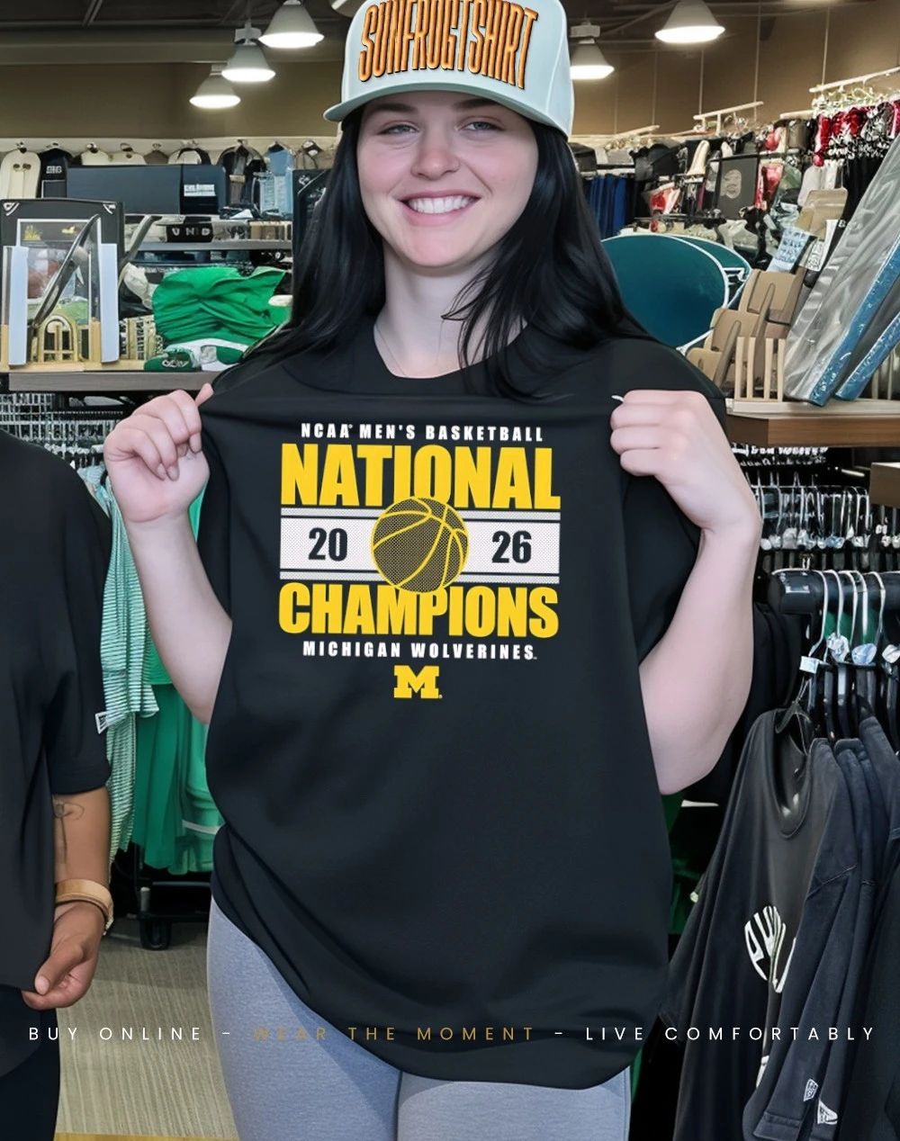 Michigan Wolverines 2026 Basketball National Champions Enmeshed shirt
